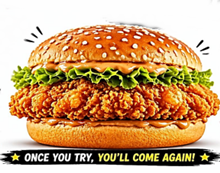 Peri Peri CrunChik Burger