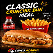 Classic Crunchik Bun Meal
