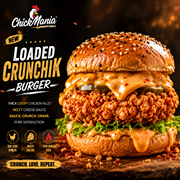 Loaded CrunChik Burger