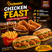 CHICKEN FEAST COMBO ( 4X Items )