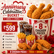 Anniversary Celebration Bucket - 12 items