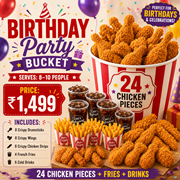 Birthday Party Bucket - 34 items