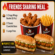Wings & Bun Sharing Meal