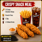 Crispy Chicken Strips Meal