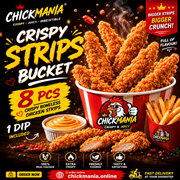 Crispy Strips Bucket – 8 Pcs